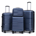 Rosamo 4-Piece Hardside Luggage Set, Expandable Rotating Luggage Compartment With TSA Lock, Lightweight Rolling Luggage Set