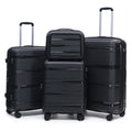Rosamo 4-Piece Hardside Luggage Set, Expandable Rotating Luggage Compartment With TSA Lock, Lightweight Rolling Luggage Set
