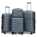Rosamo 4-Piece Hardside Luggage Set, Expandable Rotating Luggage Compartment With TSA Lock, Lightweight Rolling Luggage Set