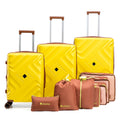 Rosamo 10 Piece Luggage Set, Expandable ABS Hardshell Luggage, Travel Suitcase Eet With Rotating Wheels And TSA Lock