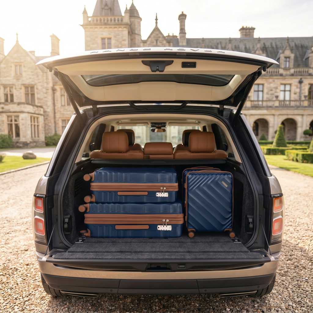 Rosamo 6 Piece Hardshell Luggage Set, Lightweight Expandable Suitcases with Spinner Wheels, TSA Lock, Durable ABS Luggage Sets for Travel,Dark Blue