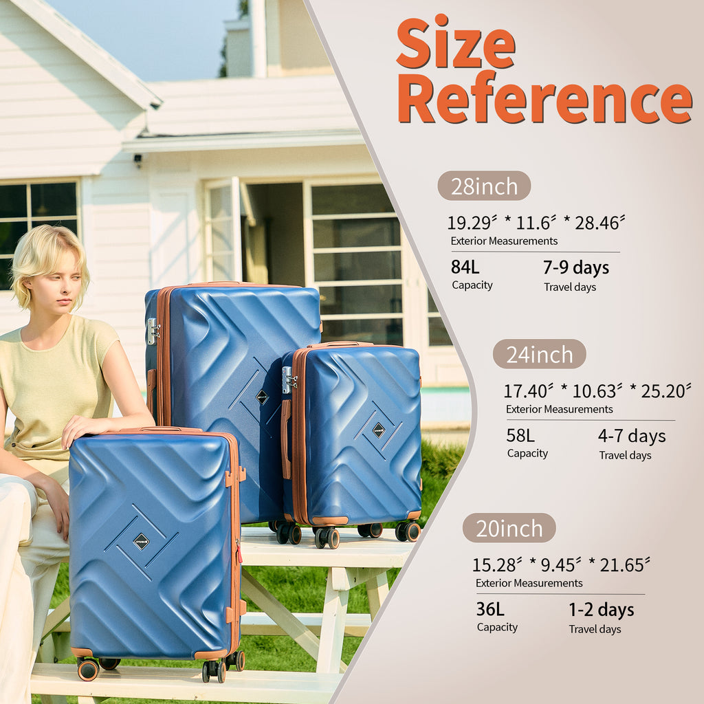 Rosamo Clearance 10 Piece Hardshell Luggage Set Expandable ABS Lightweight Suitcase with TSA Lock and Spinner Wheels and Duffle Bag