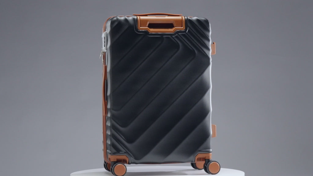 Rosamo 5 Piece 20/24/28 Inch Hardside Luggage Set, Expandable Suitcase with Spinner Wheels & TSA Lock, Carry on Luggage Set with Travel Bags